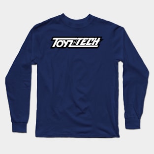 Toyzntech Flat Black and White Long Sleeve T-Shirt